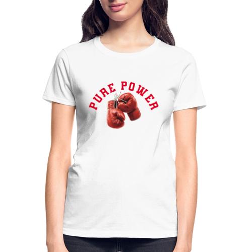 Boxing: Pure Power Punch - Gildan Ultra Cotton Ladies T-Shirt