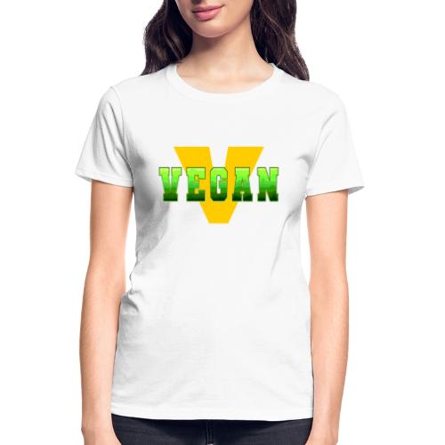 Vegan Energy V - Gildan Ultra Cotton Ladies T-Shirt