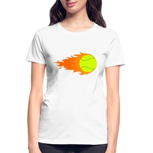 Tennis Ball - Gildan Ultra Cotton Ladies T-Shirt