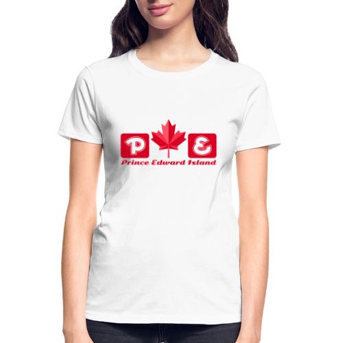 Prince Edward Island, province of Canada - Gildan Ultra Cotton Ladies T-Shirt