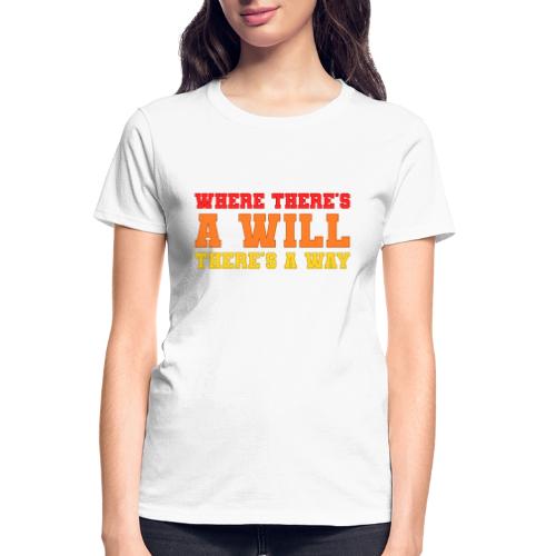 Willpower Wins - Gildan Ultra Cotton Ladies T-Shirt