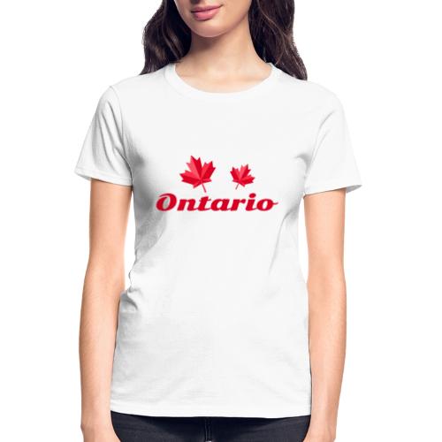Ontario, province of Canada - Gildan Ultra Cotton Ladies T-Shirt