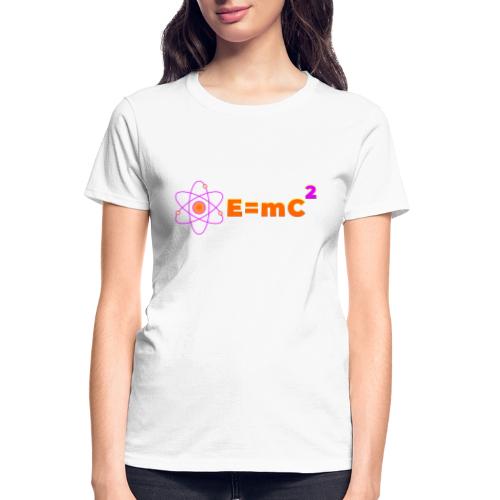 E = mc² - Gildan Ultra Cotton Ladies T-Shirt