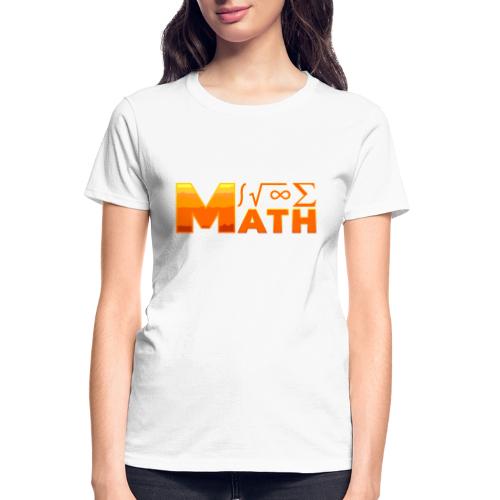 Math: The Language of Logic - Gildan Ultra Cotton Ladies T-Shirt