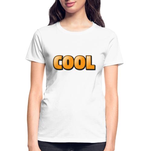 Cool 3D Word Design – Bold Chill Style - Gildan Ultra Cotton Ladies T-Shirt