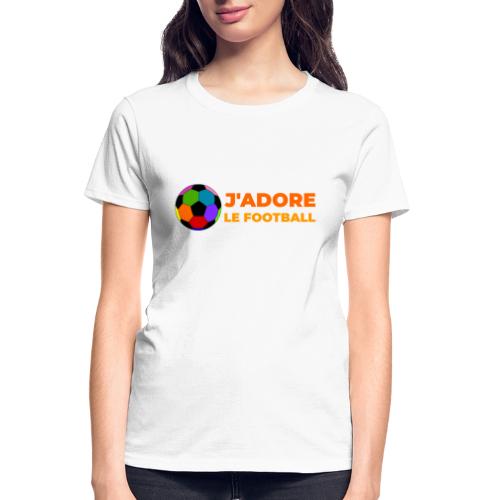 I love football - Gildan Ultra Cotton Ladies T-Shirt