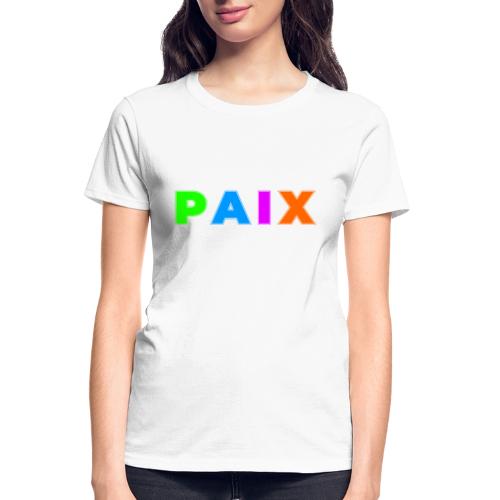 Peace in Colour - Gildan Ultra Cotton Ladies T-Shirt