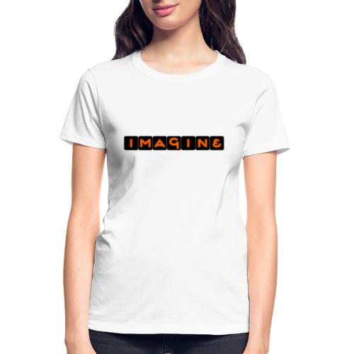 Imagine there is no illness - Gildan Ultra Cotton Ladies T-Shirt