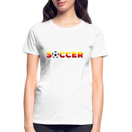 Soccer: Game of Goals - Gildan Ultra Cotton Ladies T-Shirt