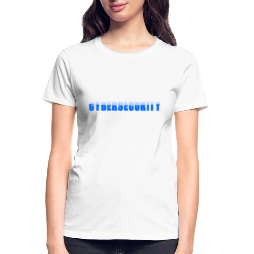 Cybersecurity Word Art Design - Gildan Ultra Cotton Ladies T-Shirt