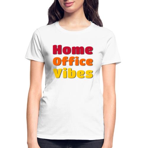 Home Office Vibes Remote Work Design - Gildan Ultra Cotton Ladies T-Shirt