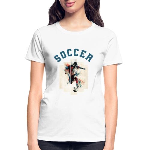 Soccer Vibes - Gildan Ultra Cotton Ladies T-Shirt