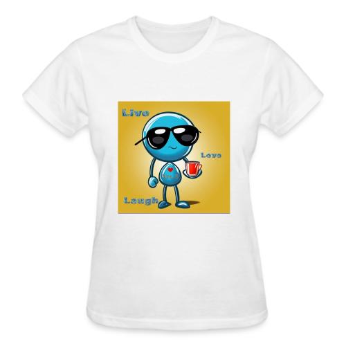 Live. Laugh. Love - Gildan Ultra Cotton Ladies T-Shirt