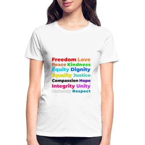Words of Light - Gildan Ultra Cotton Ladies T-Shirt