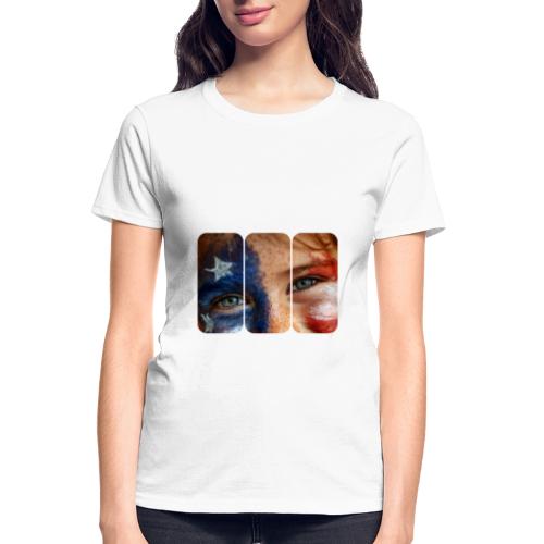 USA: Patriot Gaze - Gildan Ultra Cotton Ladies T-Shirt