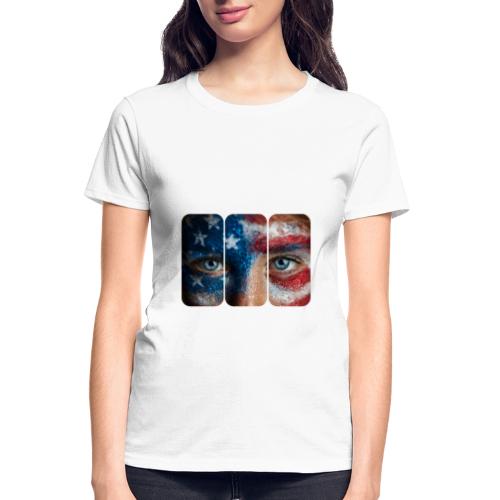 USA: Stars in Her Eyes - Gildan Ultra Cotton Ladies T-Shirt