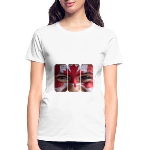 Proudly Canadian - Gildan Ultra Cotton Ladies T-Shirt