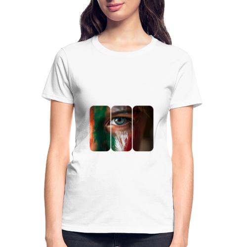 Mexico: Pride in Three Colors - Gildan Ultra Cotton Ladies T-Shirt