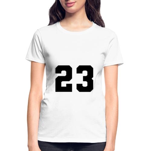 Varsity Number 23 Athletic Style - Gildan Ultra Cotton Ladies T-Shirt