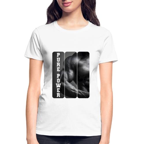 Bodybuilding: Pure Power - Gildan Ultra Cotton Ladies T-Shirt