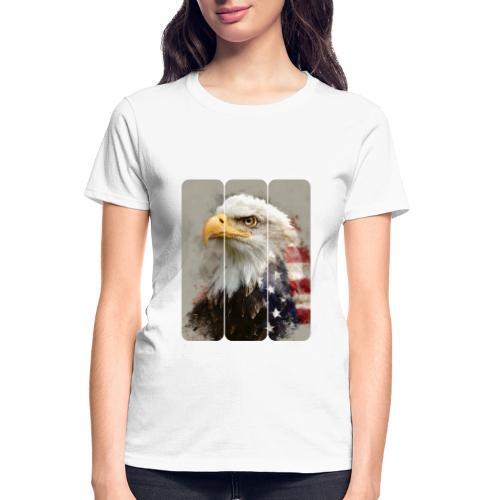 USA: Eagle of the Free - Gildan Ultra Cotton Ladies T-Shirt