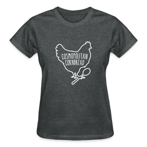 Cosmopolitan Cornbread Hen & Spoon Logo - Gildan Ultra Cotton Ladies T-Shirt