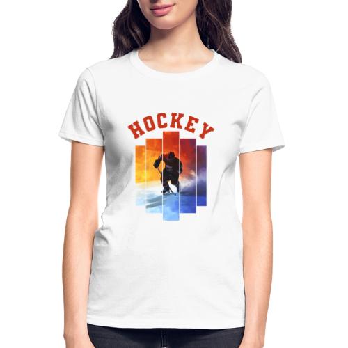 Hockey Rush - Gildan Ultra Cotton Ladies T-Shirt