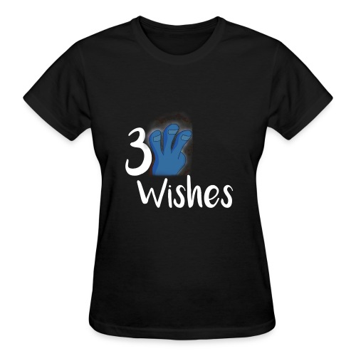 3 Wishes Abstract Design. - Gildan Ultra Cotton Ladies T-Shirt