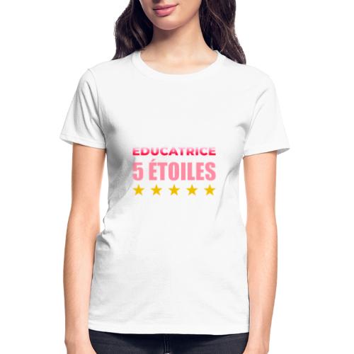 Éducatrice 5 Étoiles - Gildan Ultra Cotton Ladies T-Shirt