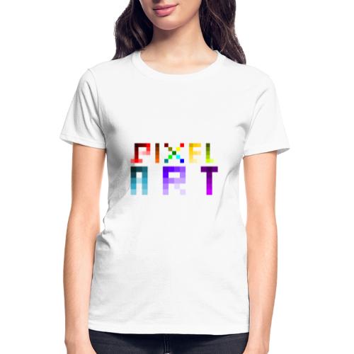 Pixel Art Spectrum - Gildan Ultra Cotton Ladies T-Shirt