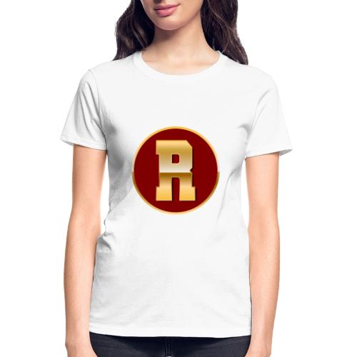 Letter R – Capital Varsity Alphabet Monogram - Gildan Ultra Cotton Ladies T-Shirt