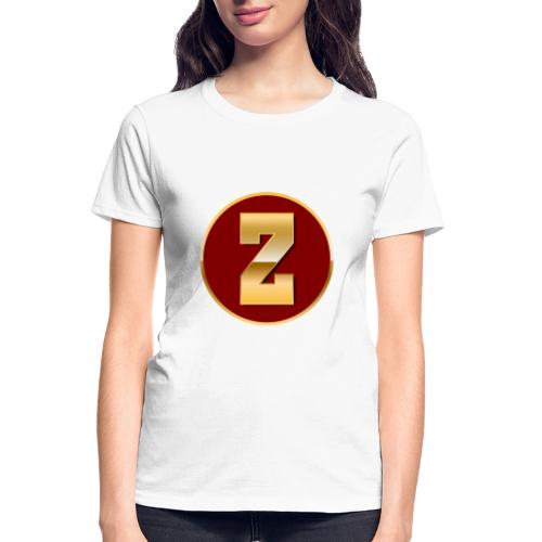 Letter Z – Capital Varsity Alphabet Monogram - Gildan Ultra Cotton Ladies T-Shirt