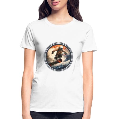 Snowboarding Elevation - Gildan Ultra Cotton Ladies T-Shirt