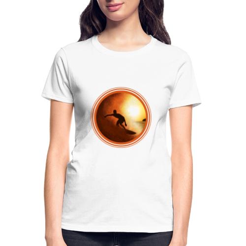 Surfing Vibes - Gildan Ultra Cotton Ladies T-Shirt