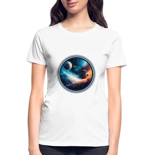 Planets Among Colors - Gildan Ultra Cotton Ladies T-Shirt