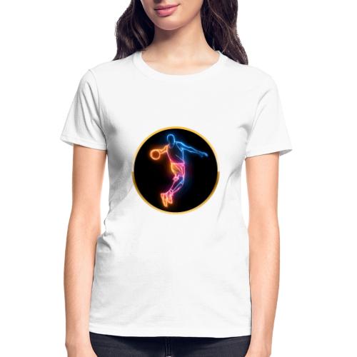 Basketball: Slam Dunk Afterglow - Gildan Ultra Cotton Ladies T-Shirt