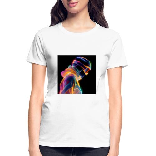 Snowboarding: Neon Gravity Ride - Gildan Ultra Cotton Ladies T-Shirt