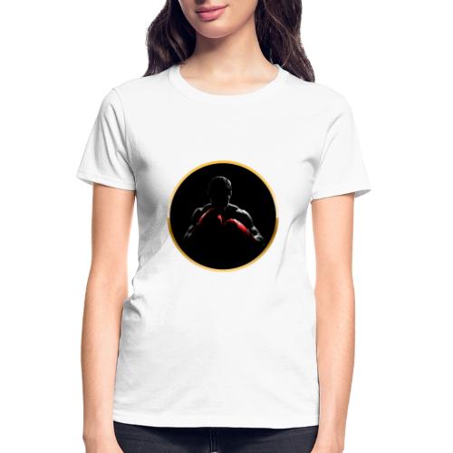Boxing: Crimson Gloves Fighter - Gildan Ultra Cotton Ladies T-Shirt