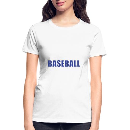 Classic Baseball Swing - Gildan Ultra Cotton Ladies T-Shirt
