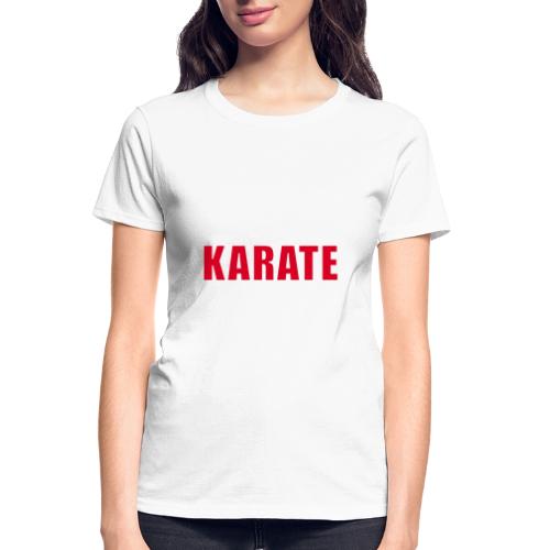 Karate Focus - Gildan Ultra Cotton Ladies T-Shirt