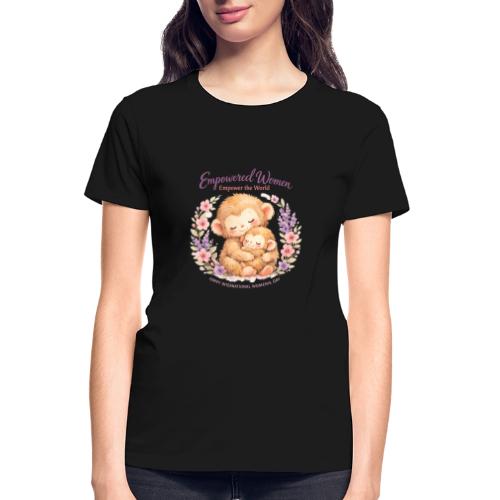 Empowered Women Empower The World Art - Gildan Ultra Cotton Ladies T-Shirt