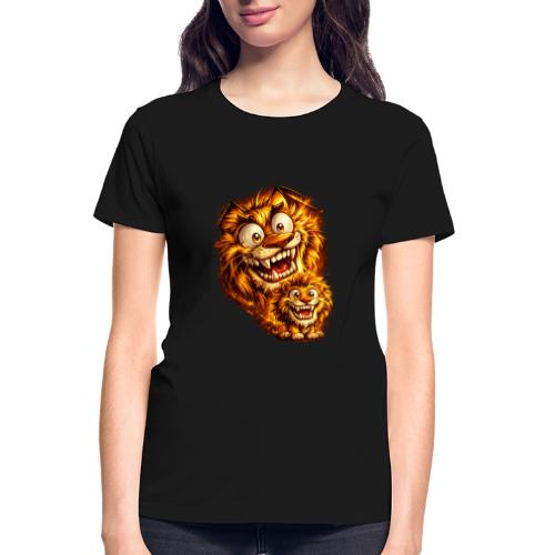 Crazy Double Lion Streetwear - Gildan Ultra Cotton Ladies T-Shirt
