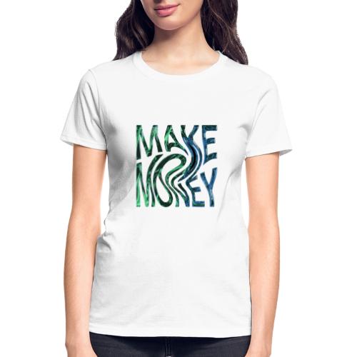 Make Money Neon 3D - Gildan Ultra Cotton Ladies T-Shirt