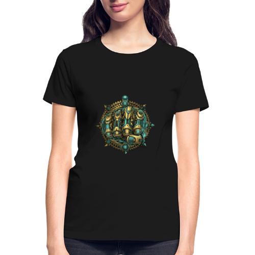 Cyberpunk Power Robot Hand - Gildan Ultra Cotton Ladies T-Shirt