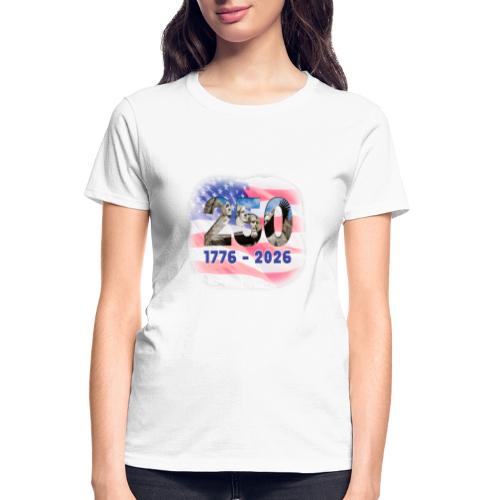 1776 - 2026 | 250 Years USA - Gildan Ultra Cotton Ladies T-Shirt