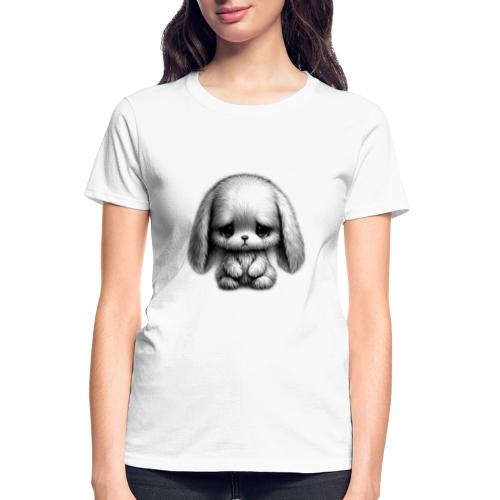 Sad Puppy Meme with Puppy Standing - Gildan Ultra Cotton Ladies T-Shirt