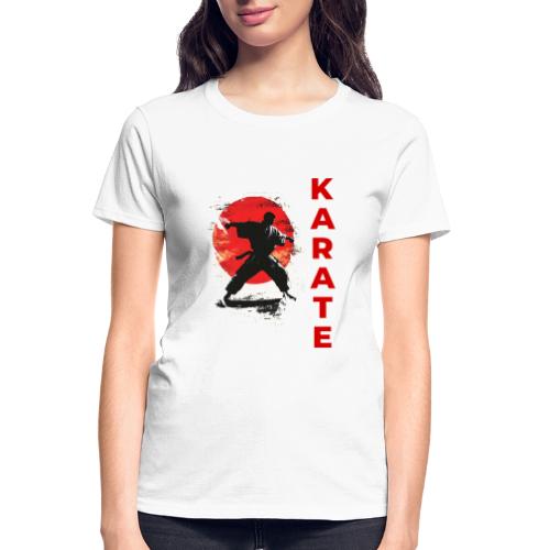 Karate: the spirit of discipline - Gildan Ultra Cotton Ladies T-Shirt