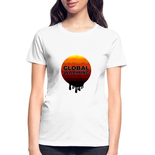 Global warming - Gildan Ultra Cotton Ladies T-Shirt