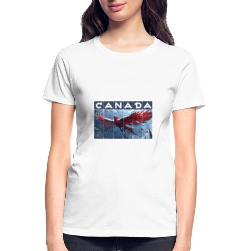 Canada Rising - Gildan Ultra Cotton Ladies T-Shirt