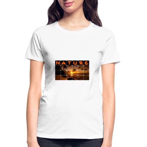 Nature: Golden Hour Escape - Gildan Ultra Cotton Ladies T-Shirt